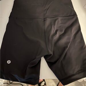 lululemon wunder train biker shorts